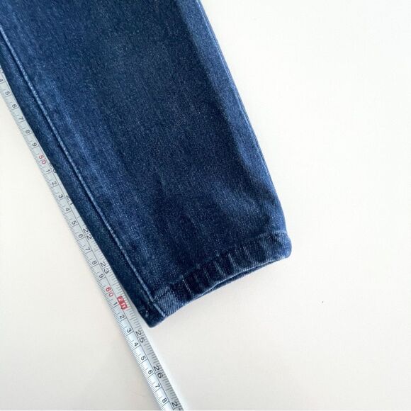 Anthropologie Pilcro High-Rise Denim Leggings Dark Blue Wash Jeans Women's 27 - Picture 10 of 12